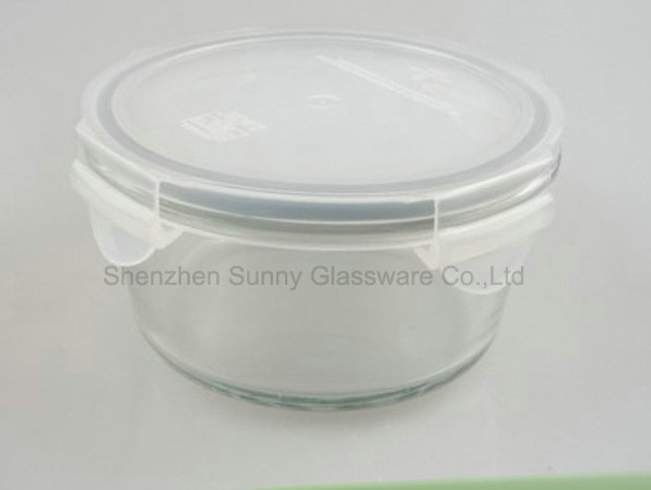 calor recipiente de alimento vidro de borosilicato resistente