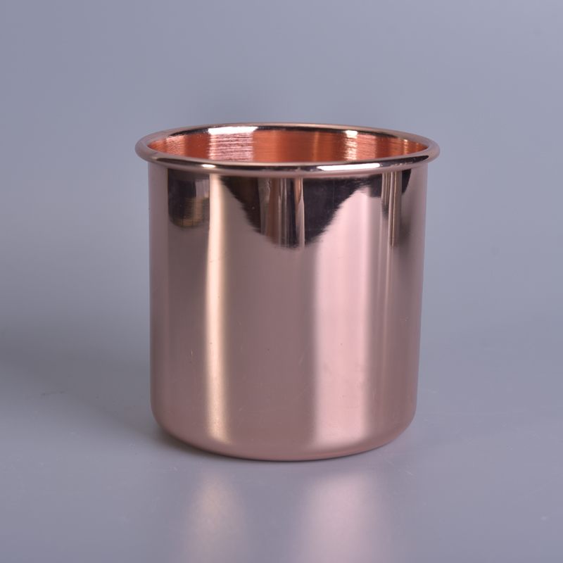 Decoración casera metal cobre jarra