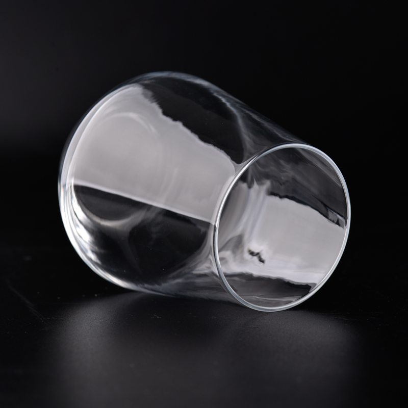 Jarra de vidrio de vaso de vidrio de 400 ml soplado