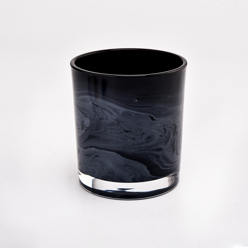 new arrival handmade painting glass candle vessel manufacturer