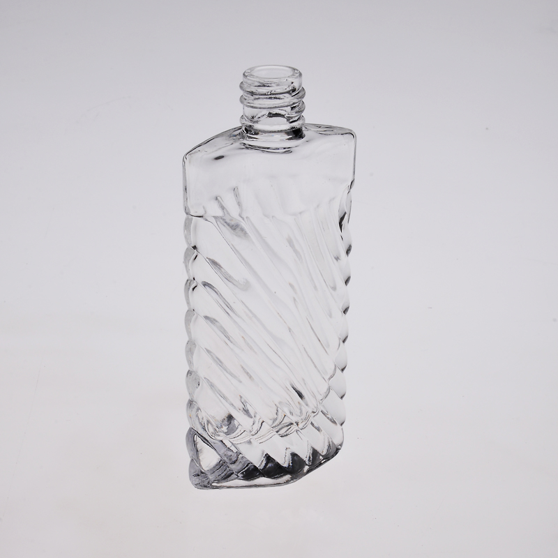 pattern glass perfume bottle with 400ml