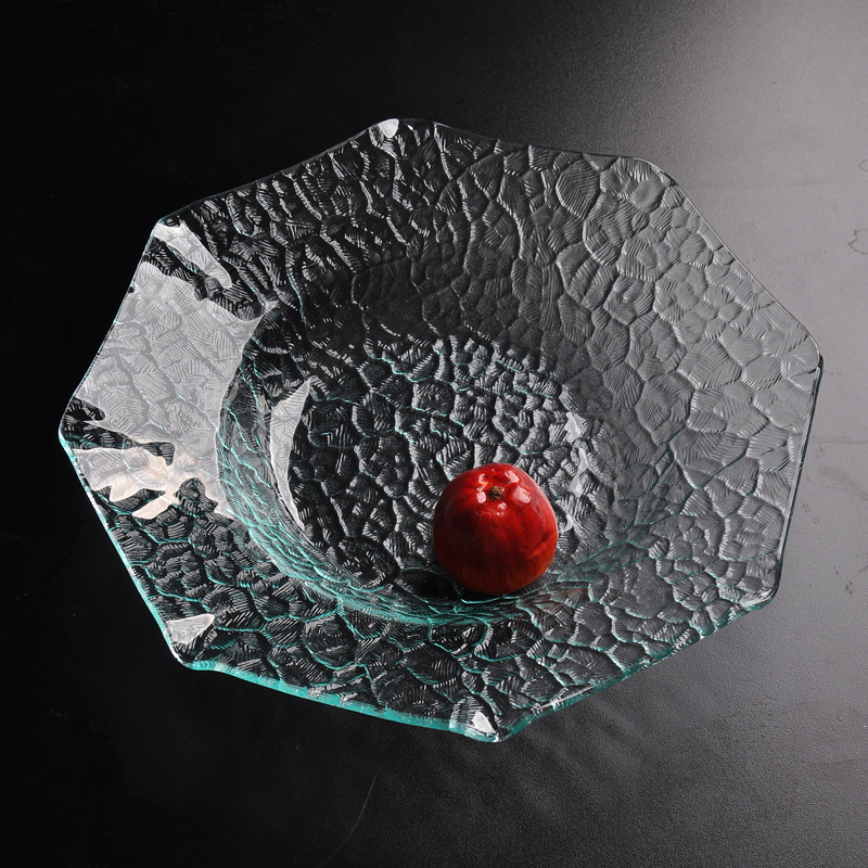 ポリゴン透明なガラス板