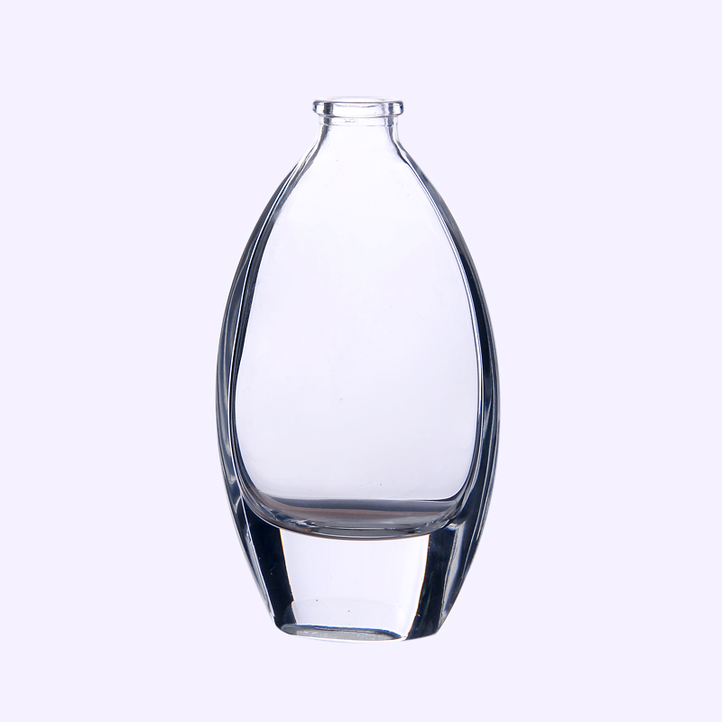 round glass perfume bottle with 105ml