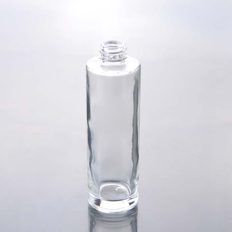 frascos de perfume de vidro redonda