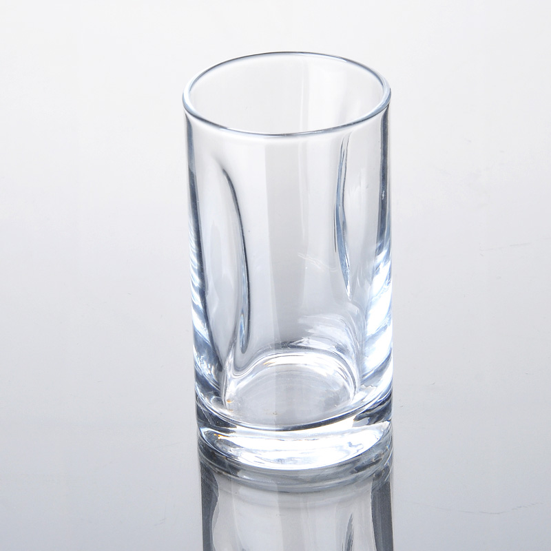 round water glass cup, unique water tumbler