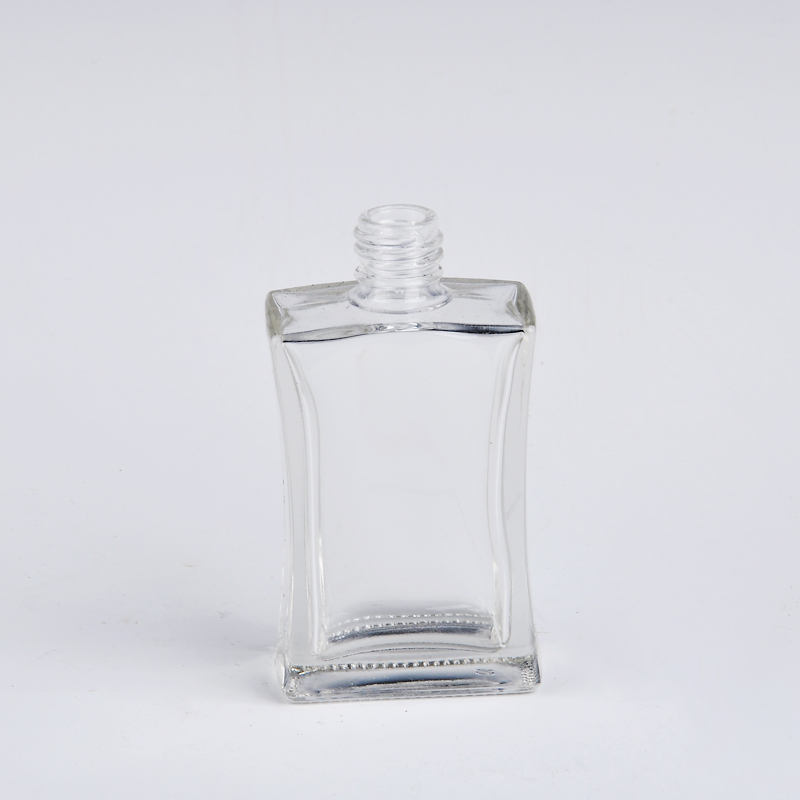 square glass perfume bottle with 55ml
