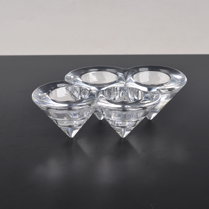 taper candle holder glass