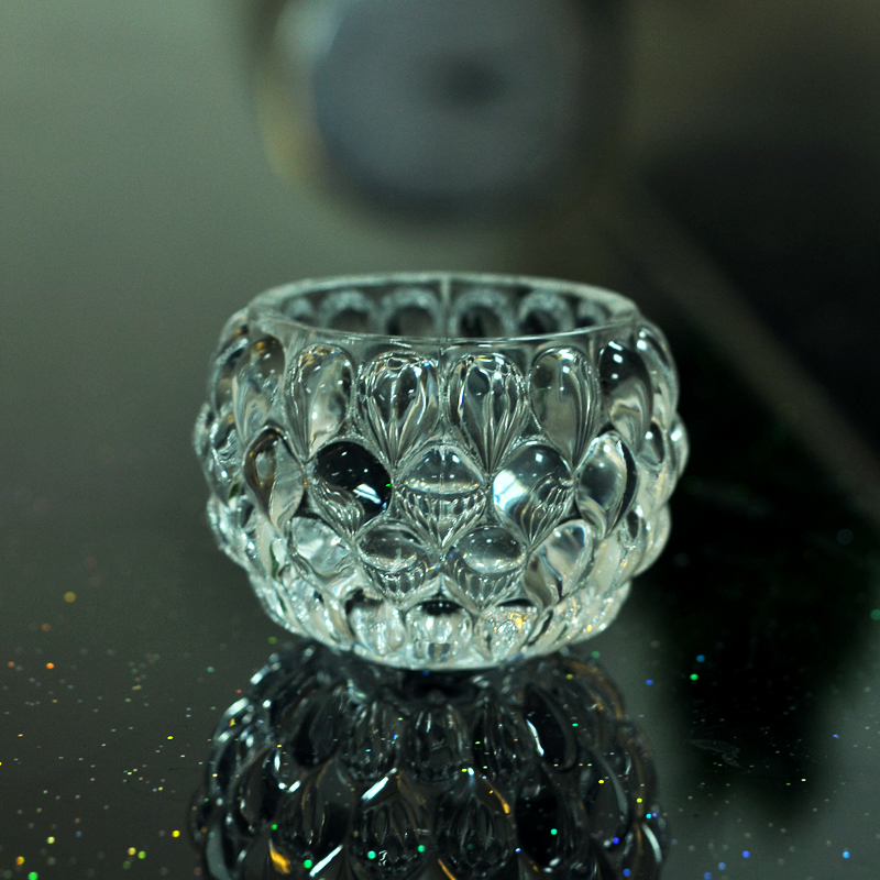 candelabro de cristal único