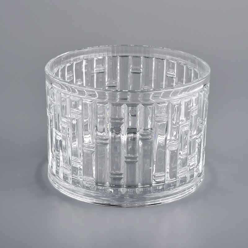 Hochzeit Kerzenhalter Kristall geprägt benutzerdefinierte Kerze Glas