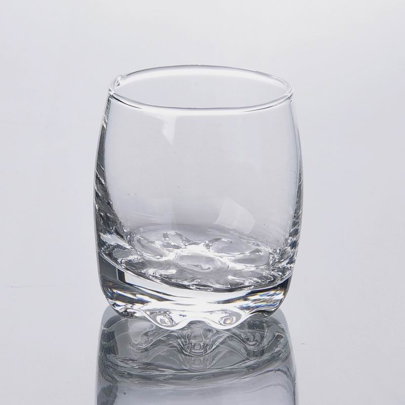vaso de cristal de whisky