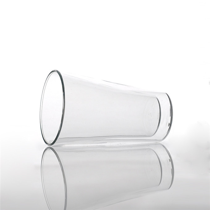 wholesale clear double wall glass cups