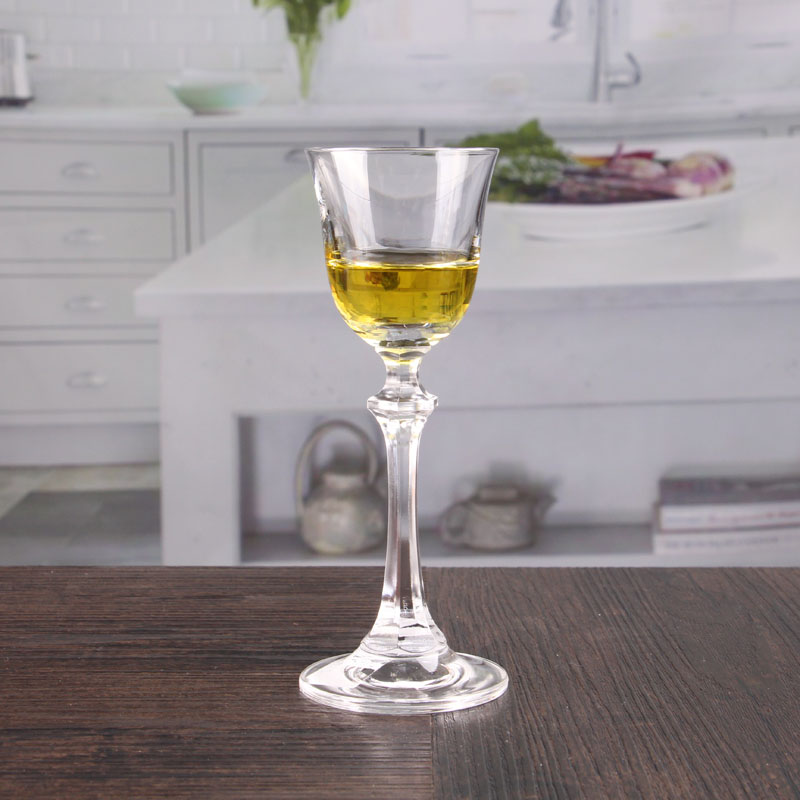 2oz уникальный восьмиугольник стебель шампанское очки набор поставщиков настраиваемый монограмма