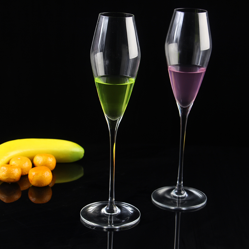 China best bar stemware supplier lead-free crystal glass and china champagne glass manufacturer