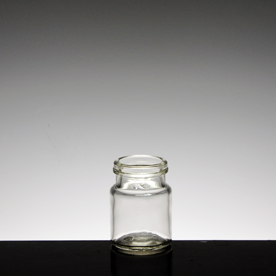 Novos frascos de alta qualidade e pequenos frascos de vidro com tampas