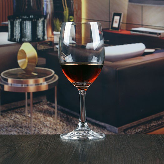 China 200ml Bordeaux copo de vinho tinto copo de cristal de grosso volume exportadores