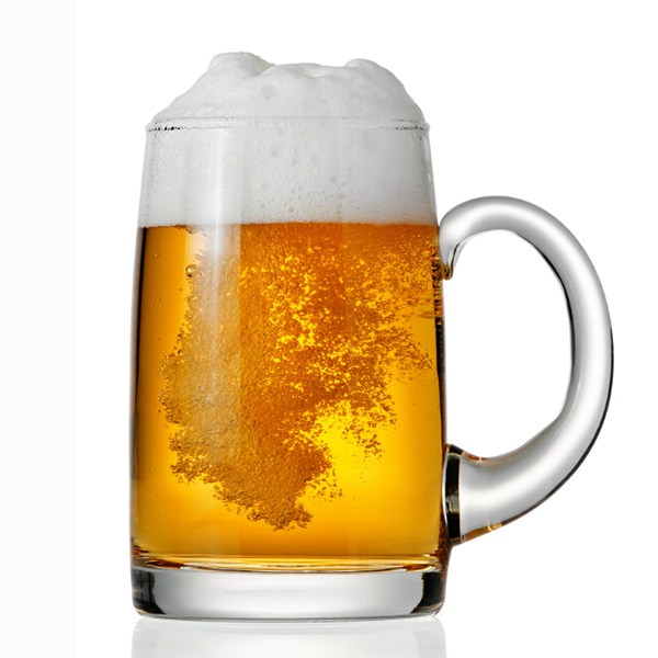 China beer jar manufacturer beer can shaped glass wholesale
