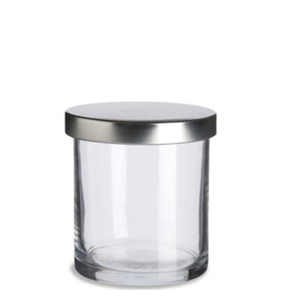 China candle glassware manufacturer clear glass candle holders supplier