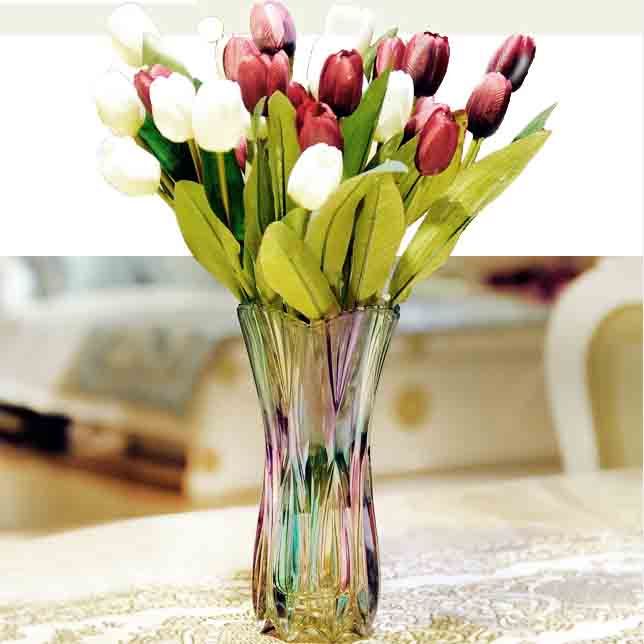 China coloured glass vase exporters and manufacturer