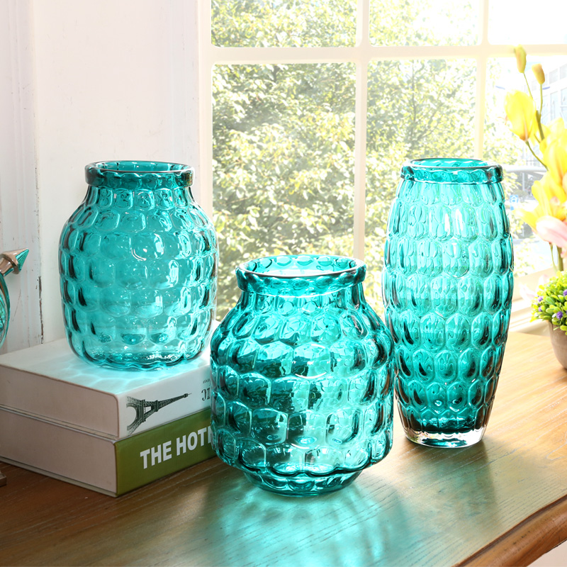 China decor vases manufacturer blue vases for sale small round vases wholesale