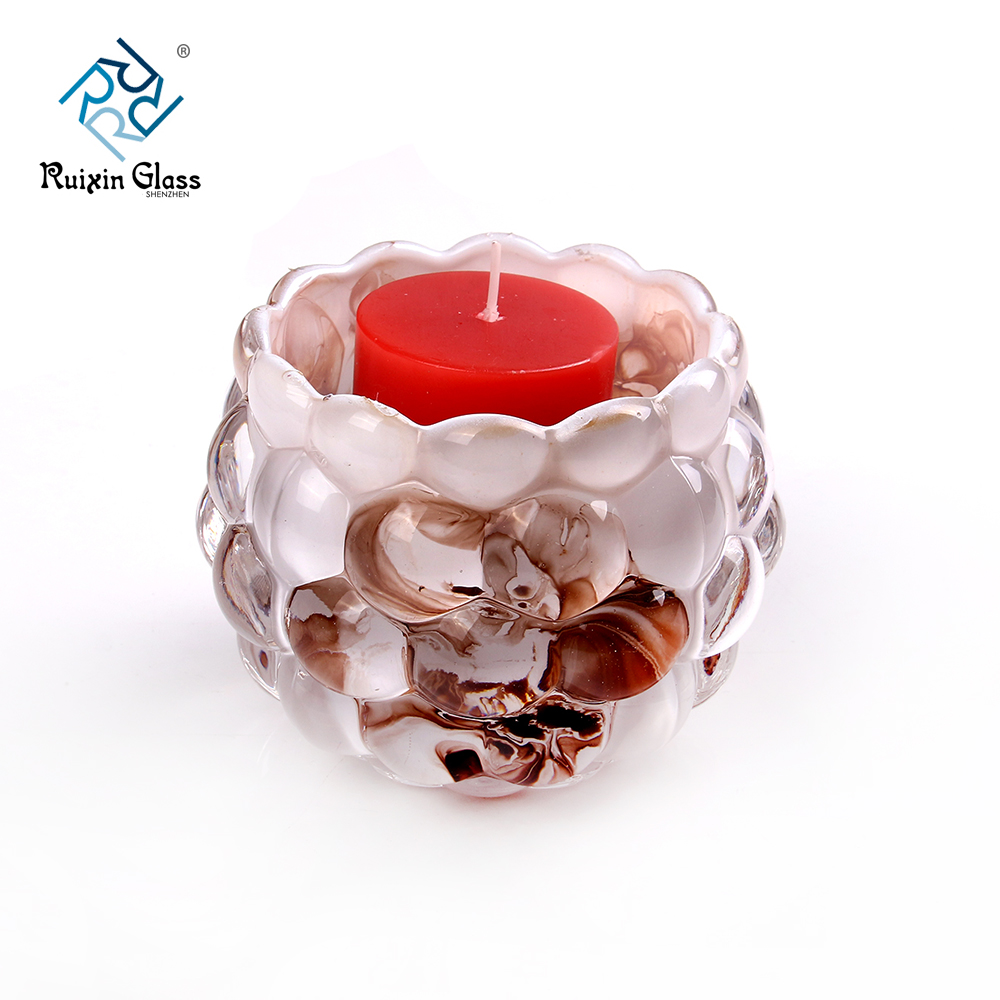China vela decorativa para vidro de vidro atacadista e decorativo de vidro fabricante de velas
