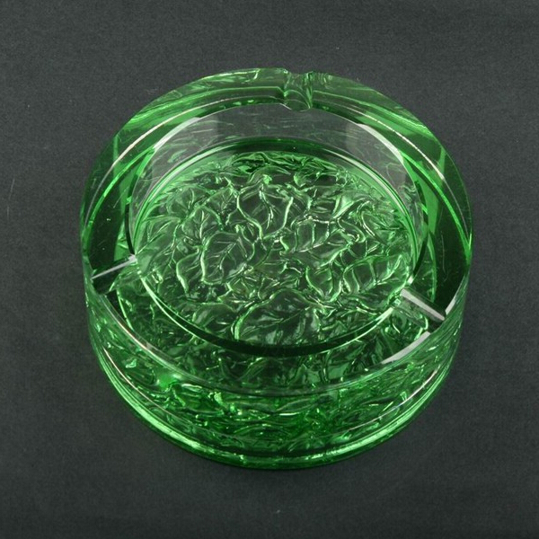 中国ガラス灰皿工場珍しいグリーン灰皿卸売