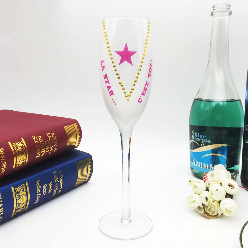Porcelana de proveedores gafas copa de champán flauta