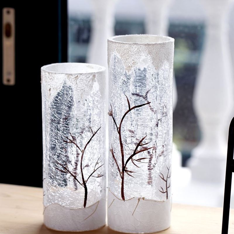 Cina vasi di arredamento produttore vasi e vasi di fiori bianchi floreale fornitore