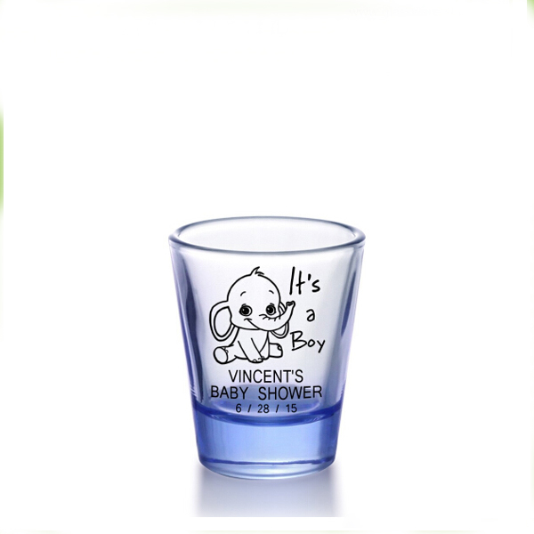 Customized 25ml 50ml  60ml painted shot glass set for sale