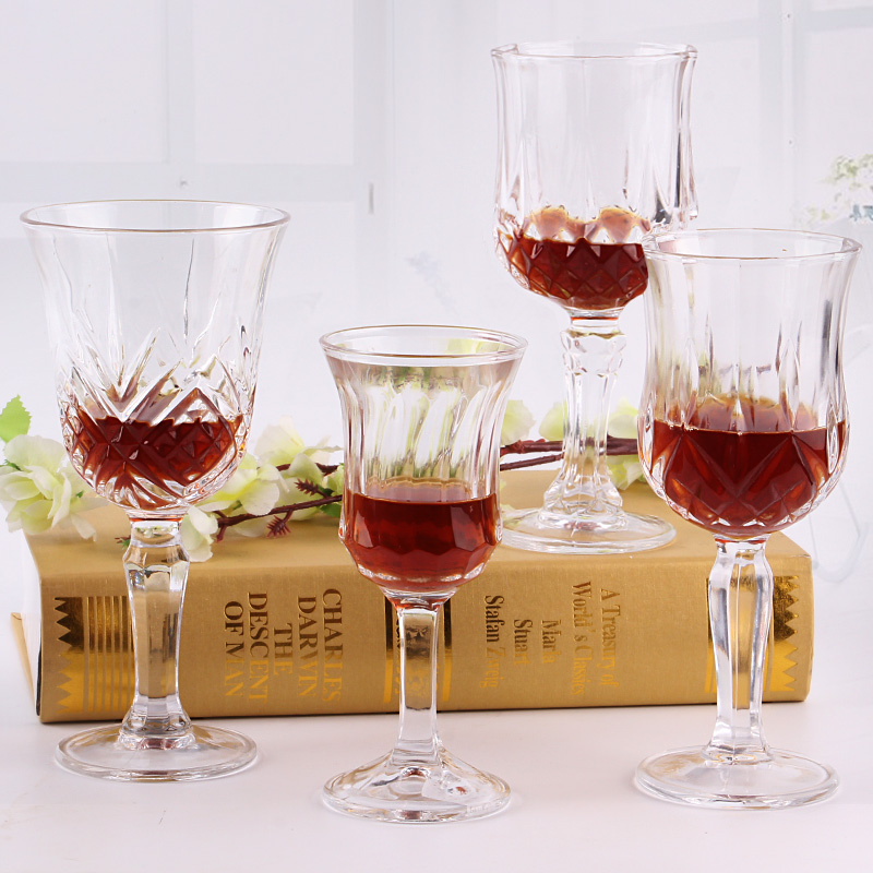 Different types of glasses wholesale drinking tumbler mug wine glass supplier