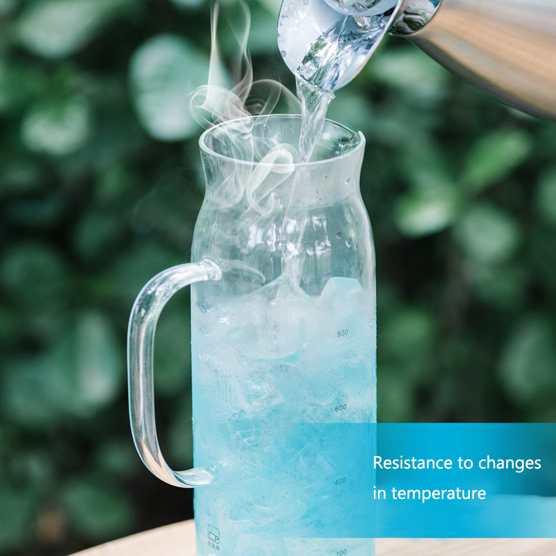 Heat-resistant borosilicate glass jugs wholesale