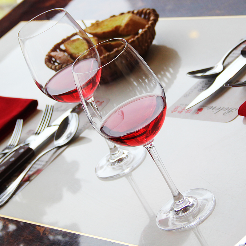고품질의 맑은 유리 와인 잔, 빨간색 안경 컵 공급 업체