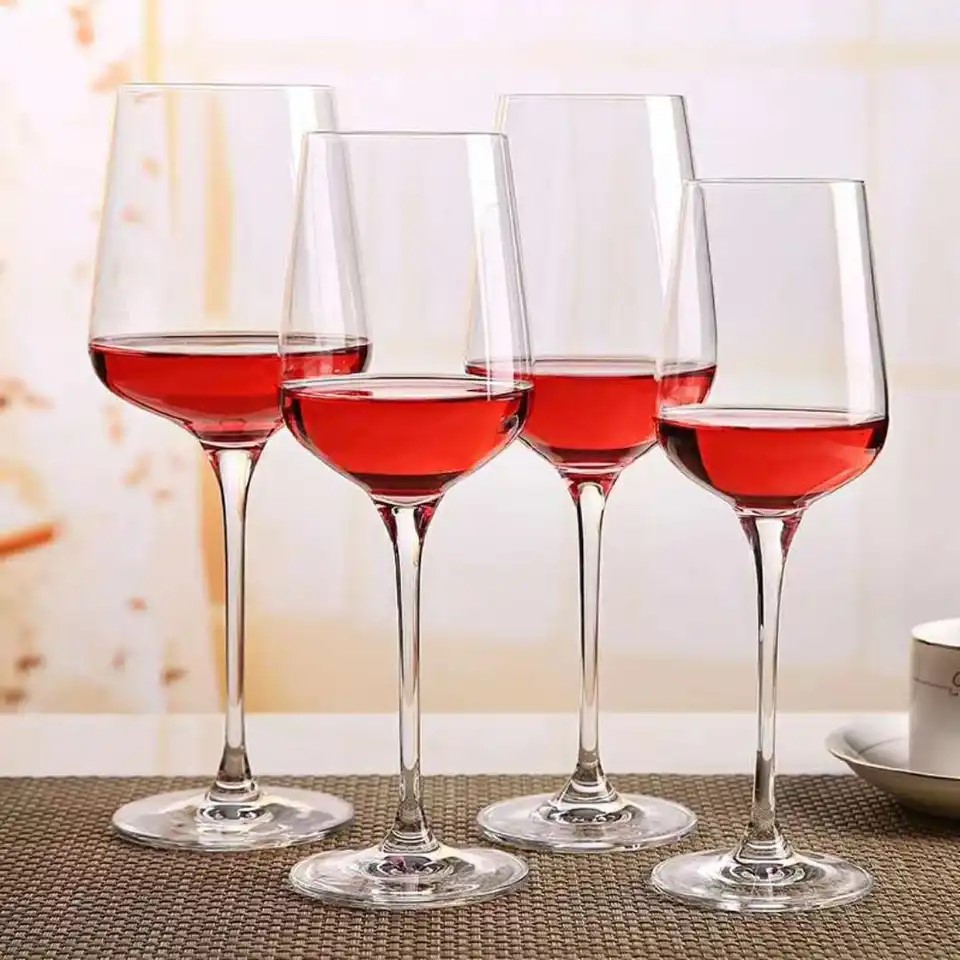 Hot Sale Factory Wholesale Lead Free Crystal Red Wine Glasses In Stock