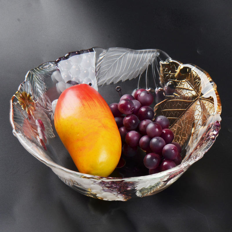 Irregular glass dish,glass fruit bowl supplier glass cup manufacturer