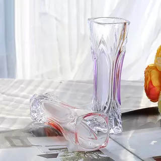 Transparente billige kleine Vasen Lieferant