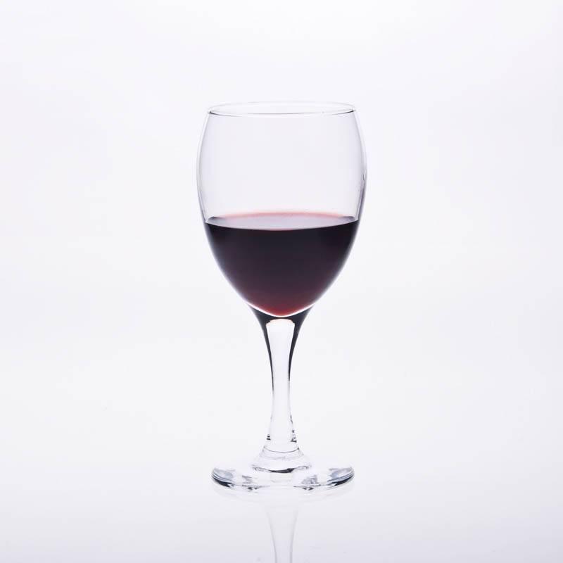 Wholesale 300ml premium wine glasses drinking wine glass stemware set