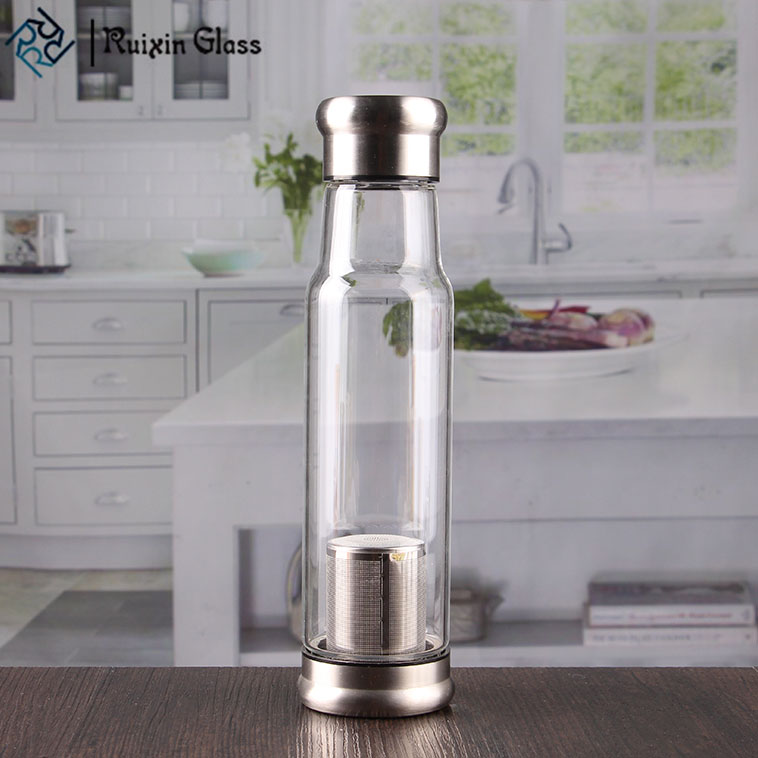 Wholesale 500ml water drinking glasses top quality drinking water glass cheap drinking glass with lid