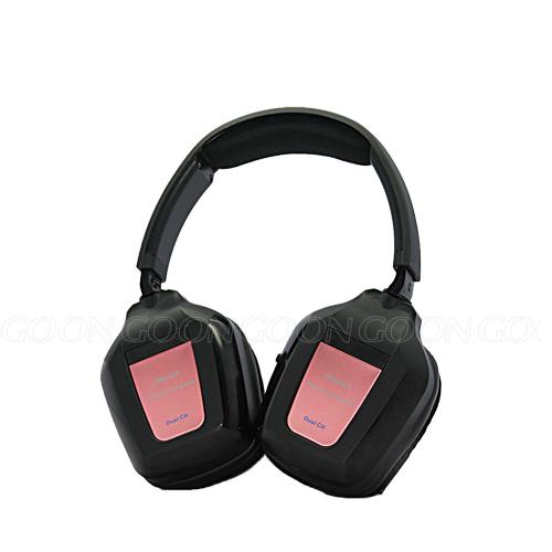 IR Wireless Car DVD headphones with dual channels