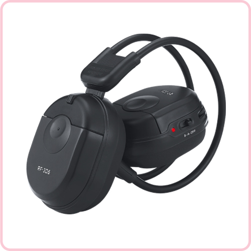 RF-307 RF foldable headphone for car audio