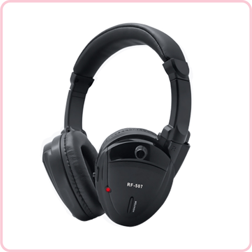 RF-507 wireless headphone for car dvd player China manufactuer