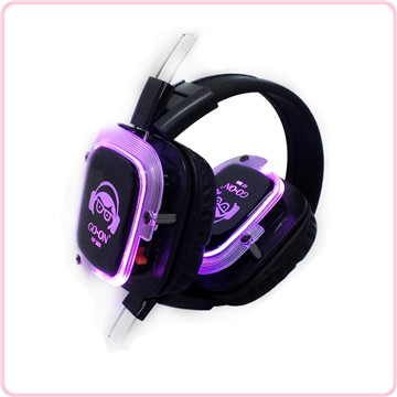 Silent Disco fitness headphone for Zumba and Yoga