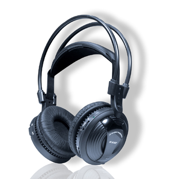 Enkellijns IR draadloze headset IR-8687 dubbele hoofdband