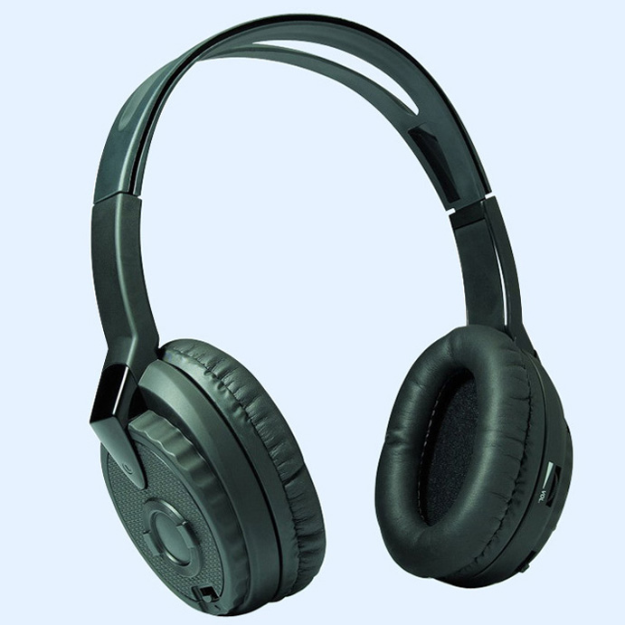 Single channel wireless IR headphones IR-8375 car with clear sound