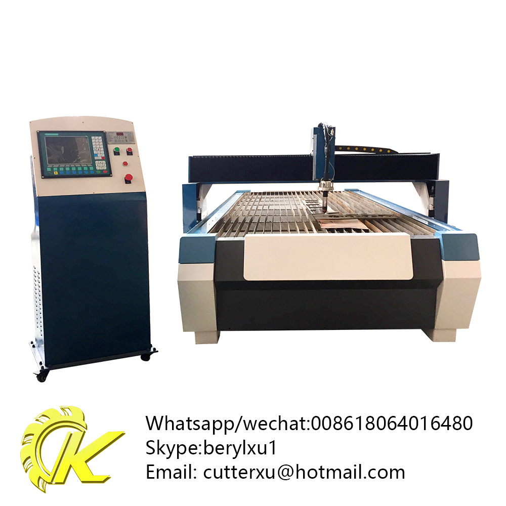 Venta caliente precio barato perfil kingcutting plasma aluminio máquina de corte fábrica de China