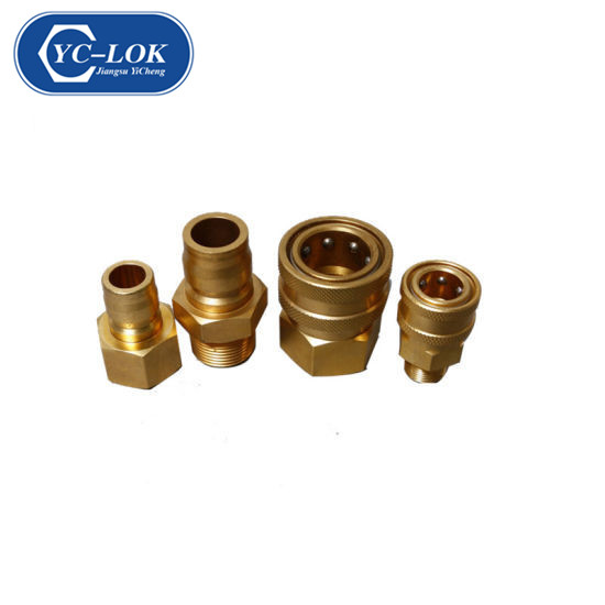 1/2 ′′ Hydraulic Quick Release Coupling for Water