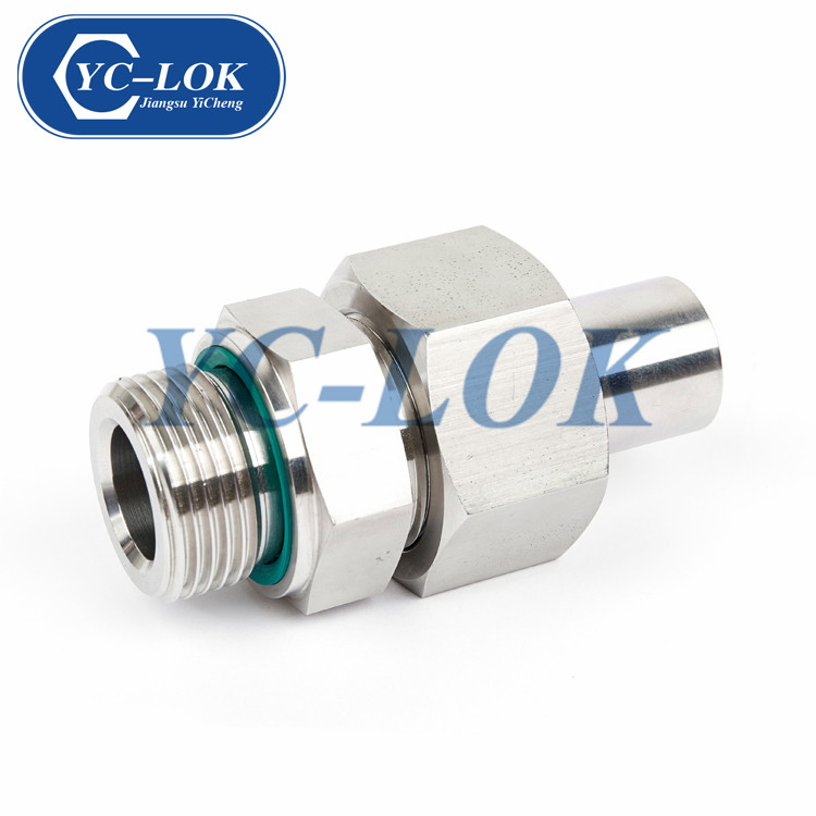 Car Parts 304 Stainless Steel Quick 1 Inch Male Union Coupling For Automotive