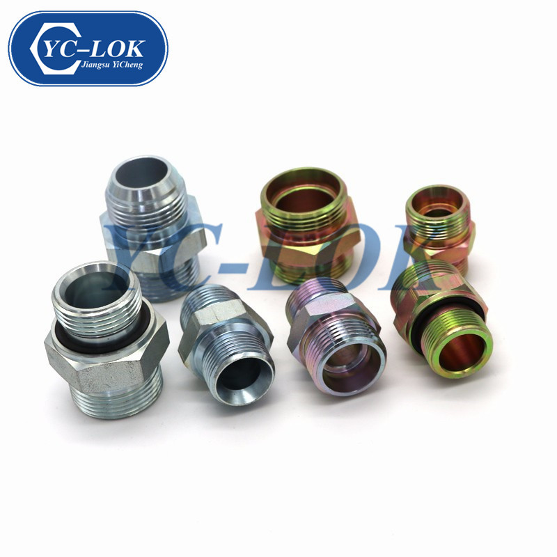 China Fittings Supplier 1 inch Carbon Steel NPT Hydraulic Fittings Adapters