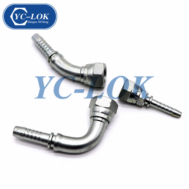 China manufacturer high quality female carbon steel hydraulic fittings