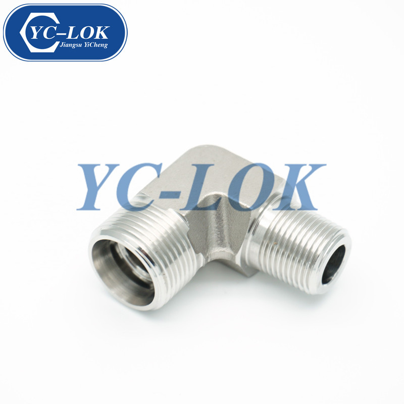 Chinese OEM 90 degrees elbow BSPT thread male fittings