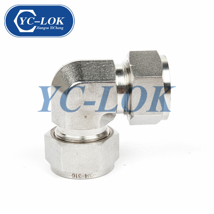 High Quality Good Price 3000PSI 90 Degree Male Forged Elbow Tube Adapter