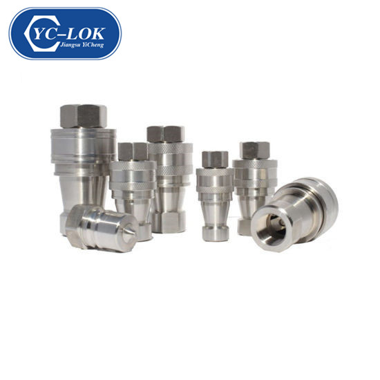 ISO7241-B真鍮KZD空気圧および油圧クイックカップリング